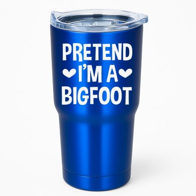 Pretend Im A Bigfoot Funny Halloween Costume For Women Tumbler