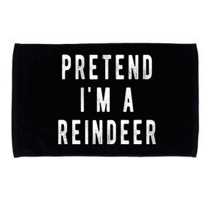 Pretend Im A Reindeer Shirts Easy Christmas Costume Microfiber Hand Towel