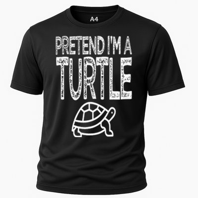 Pretend I'm A Turtle Matching Costume Cooling Performance Crew T-Shirt