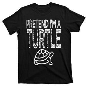 Pretend I'm A Turtle Matching Costume T-Shirt