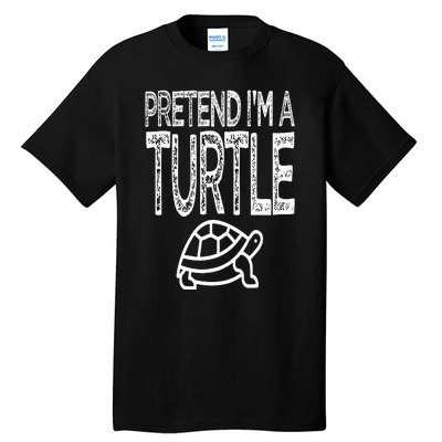 Pretend I'm A Turtle Matching Costume Tall T-Shirt