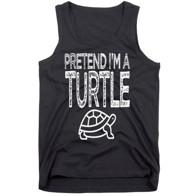 Pretend I'm A Turtle Matching Costume Tank Top