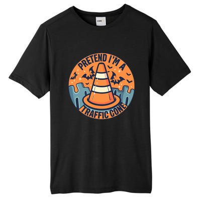 PRETEND I'M A TRAFFIC CONE Halloween Costume Tall Fusion ChromaSoft Performance T-Shirt