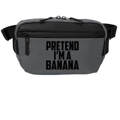 Pretend IM A Banana Cute Funny Banana Costume Crossbody Pack