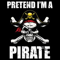 Pretend I'm A Pirate Backpack