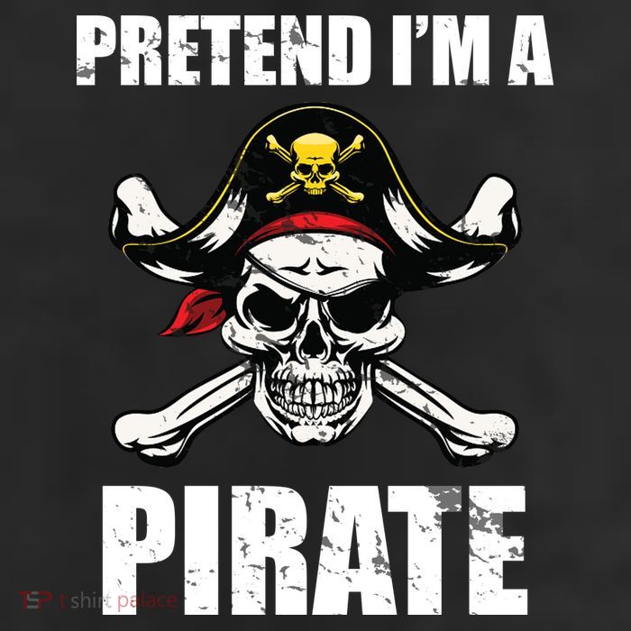Pretend I'm A Pirate 11oz C Handle Ceramic Mug