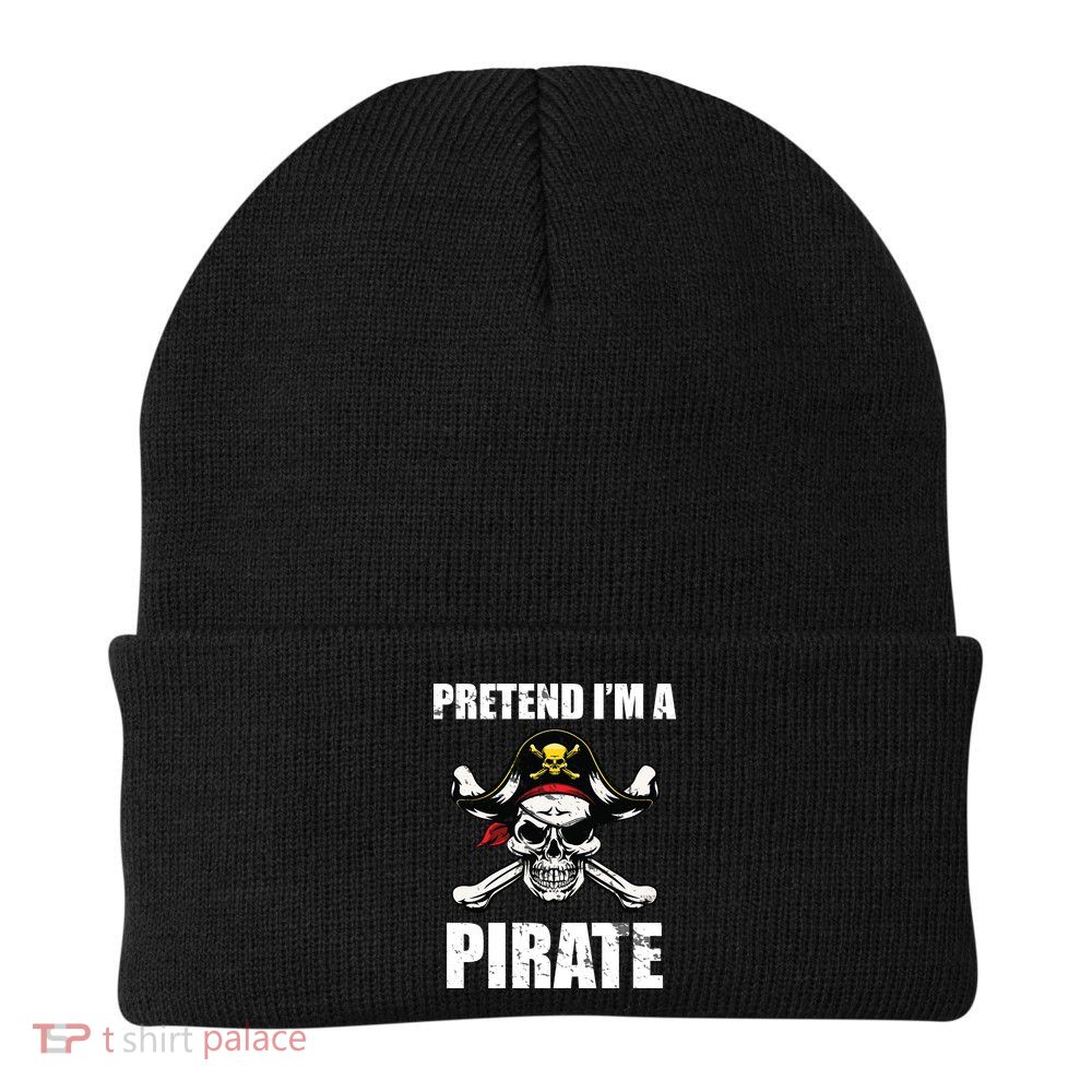 Pretend I'm A Pirate Knit Cap Winter Beanie