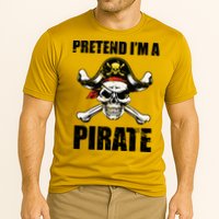 Pretend I'm A Pirate Cooling Performance Crew T-Shirt