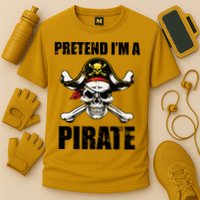 Pretend I'm A Pirate Cooling Performance Crew T-Shirt