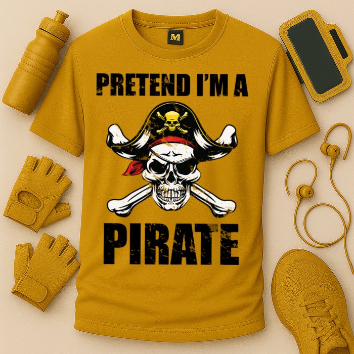 Pretend I'm A Pirate Cooling Performance Crew T-Shirt