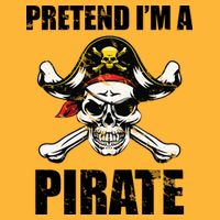 Pretend I'm A Pirate Cooling Performance Crew T-Shirt