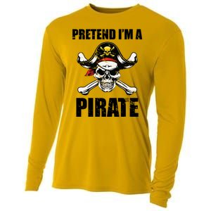 Pretend I'm A Pirate Cooling Performance Long Sleeve Crew