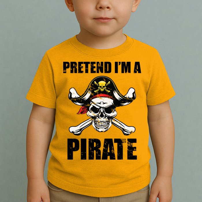 Pretend I'm A Pirate Toddler T-Shirt