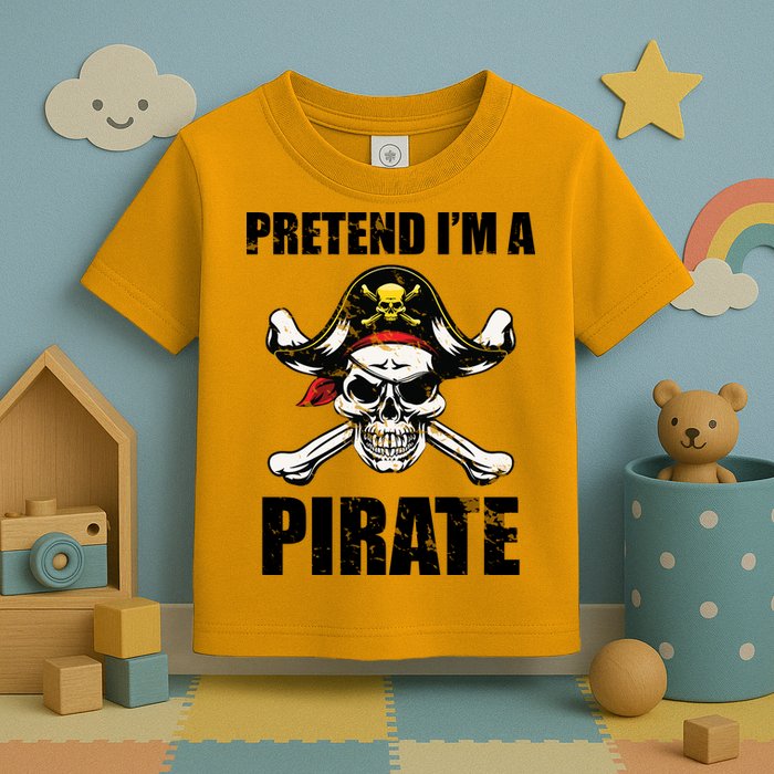 Pretend I'm A Pirate Toddler T-Shirt