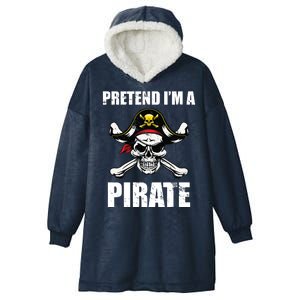 Pretend I'm A Pirate Hooded Wearable Blanket