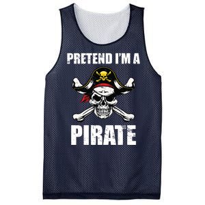 Pretend I'm A Pirate Mesh Reversible Basketball Jersey Tank