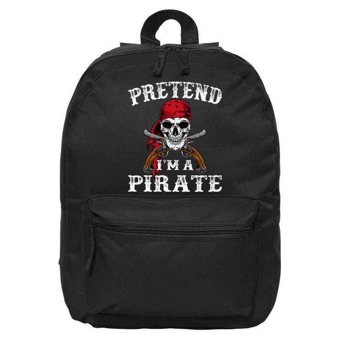 Pretend IM A Pirate Funny Ideas For Halloween 16 in Basic Backpack