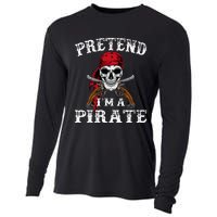 Pretend IM A Pirate Funny Ideas For Halloween Cooling Performance Long Sleeve Crew