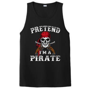 Pretend IM A Pirate Funny Ideas For Halloween PosiCharge Competitor Tank