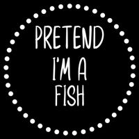 Pretend I'm A Fish Lazy Halloween Costume Impact Tech Backpack