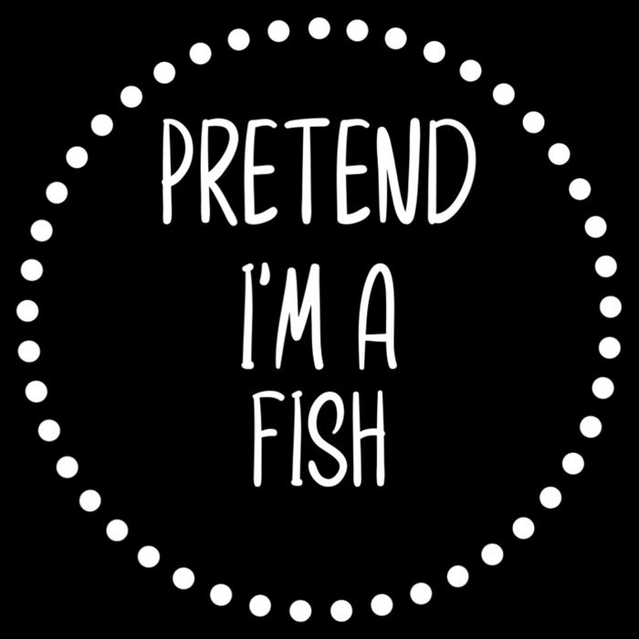 Pretend I'm A Fish Lazy Halloween Costume Impact Tech Backpack