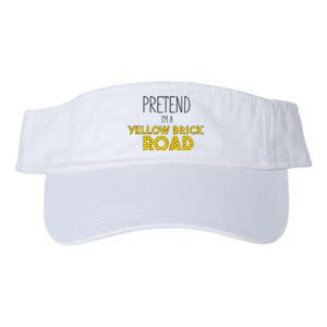 Pretend IM A Yellow Brick Road Valucap Bio-Washed Visor