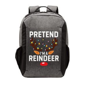 Pretend IM A Reindeer Cute Funny Christmas Holiday Costume Vector Backpack