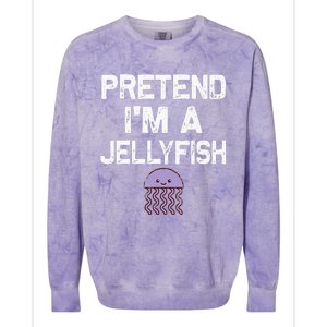 Pretend Im A Jellyfish Halloween Costumes Colorblast Crewneck Sweatshirt