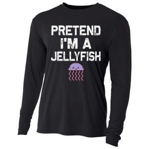 Pretend Im A Jellyfish Halloween Costumes Cooling Performance Long Sleeve Crew