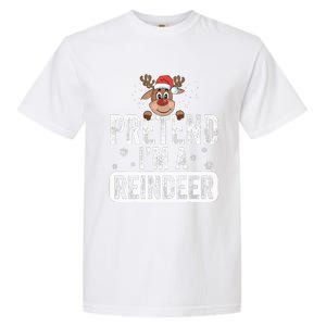 pretend I'm a reindeer Funny Reindeer Costume Christmas Xmas Garment-Dyed Heavyweight T-Shirt