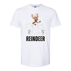 pretend im a reindeer Easy Christmas Costume  Softstyle CVC T-Shirt