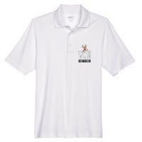 pretend im a reindeer Easy Christmas Costume  Men's Origin Performance Pique Polo