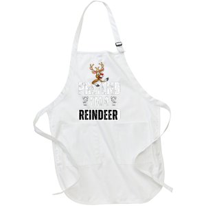 pretend im a reindeer Easy Christmas Costume  Full-Length Apron With Pockets