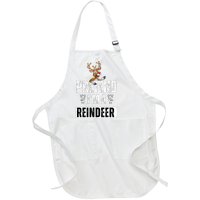 pretend im a reindeer Easy Christmas Costume  Full-Length Apron With Pockets