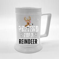 pretend im a reindeer Easy Christmas Costume  Beer Stein