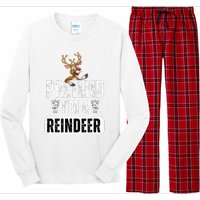 pretend im a reindeer Easy Christmas Costume  Long Sleeve Pajama Set