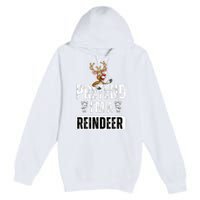 pretend im a reindeer Easy Christmas Costume  Premium Pullover Hoodie