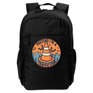 PRETEND IM A TRAFFIC CONE Halloween Costume Daily Commute Backpack