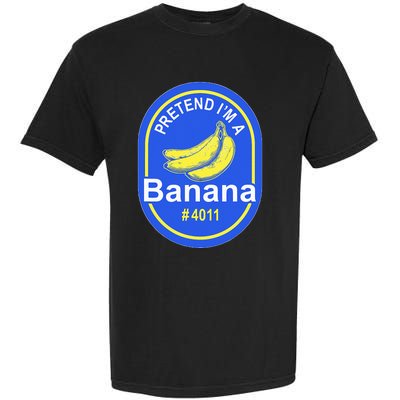 Pretend Im A Banana Lazy Halloween Last Minute Costume Garment-Dyed Heavyweight T-Shirt