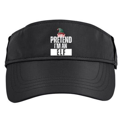 Pretend IM An Elf Funny Christmas Adult Drive Performance Visor