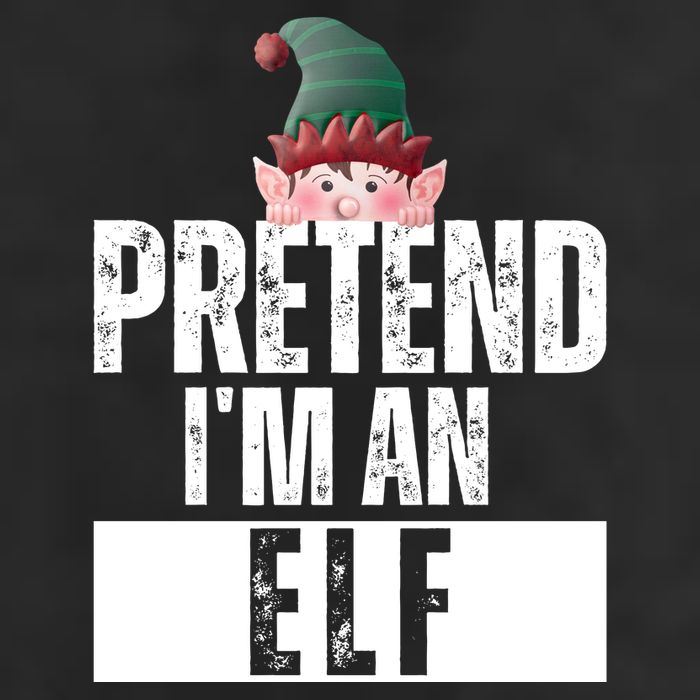 Pretend IM An Elf Funny Christmas Adult Drive Performance Visor