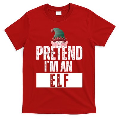 Pretend IM An Elf Funny Christmas T-Shirt