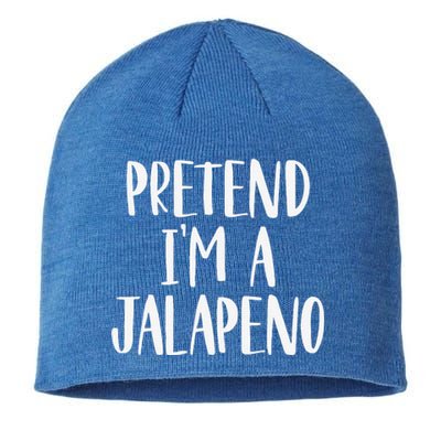 Pretend Im A Jalapeno Easy DIY Halloween Costume Sustainable Beanie