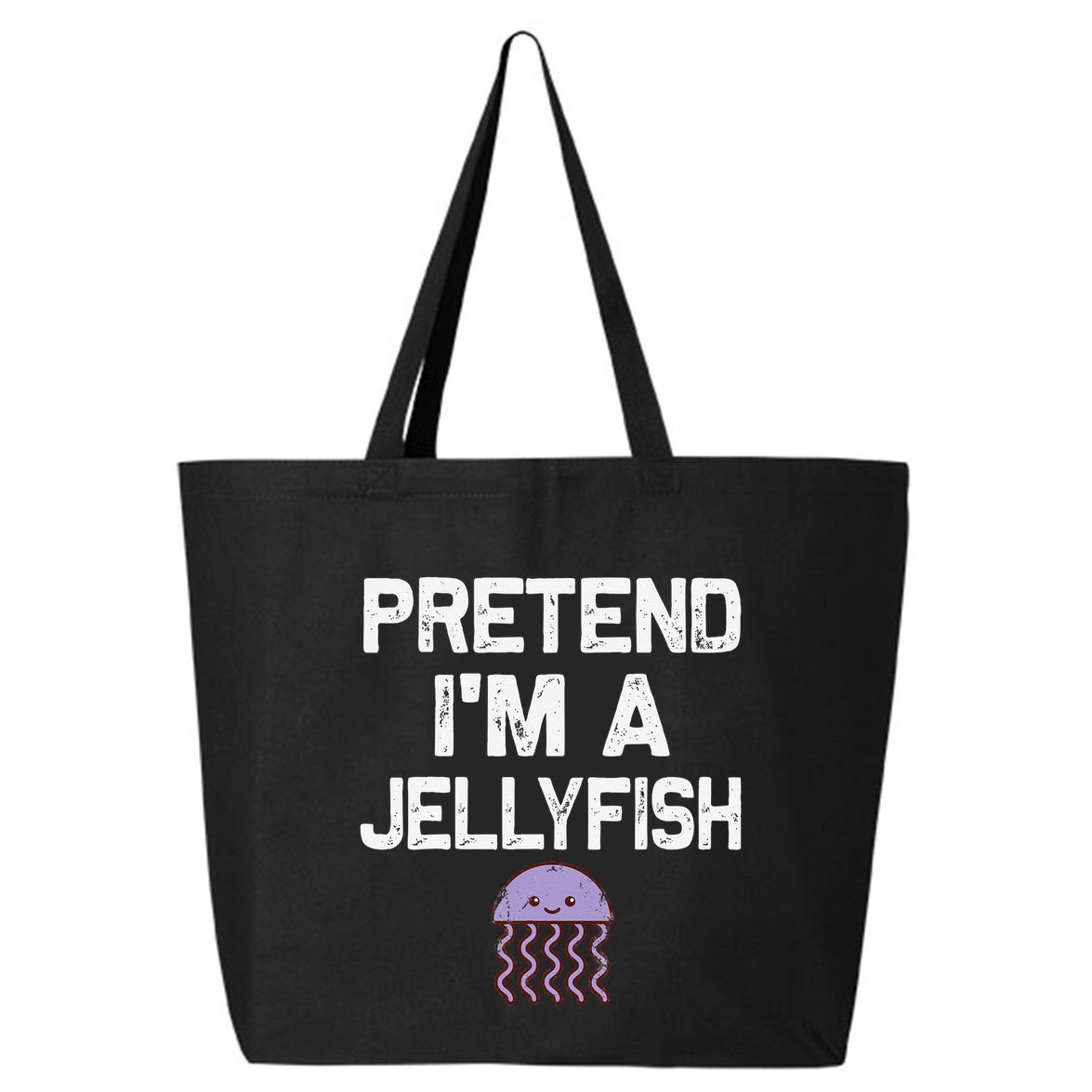 Pretend Im A Jellyfish Halloween Costumes 25L Jumbo Tote
