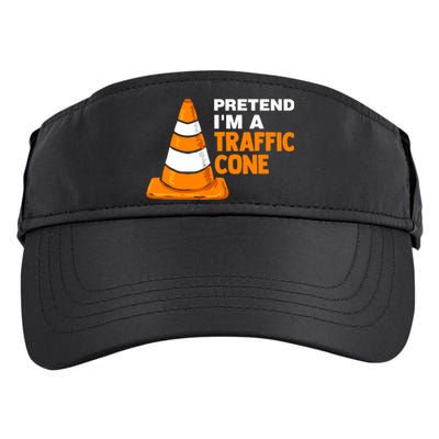 Pretend Im A Traffic Cone Costume Adult Drive Performance Visor