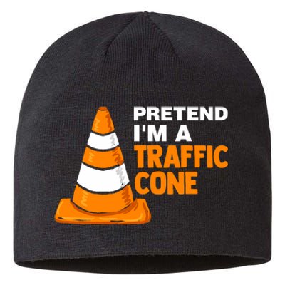 Pretend Im A Traffic Cone Costume Sustainable Beanie