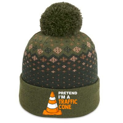 Pretend Im A Traffic Cone Costume The Baniff Cuffed Pom Beanie