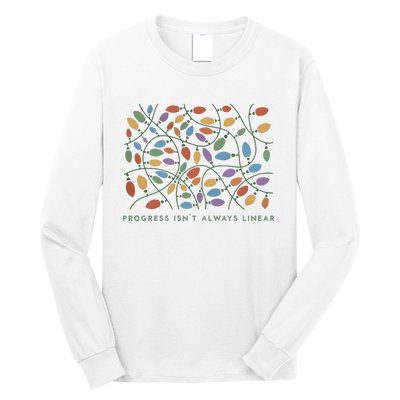 Progress IsnT Always Linear Special Education Teacher Long Sleeve Shirt