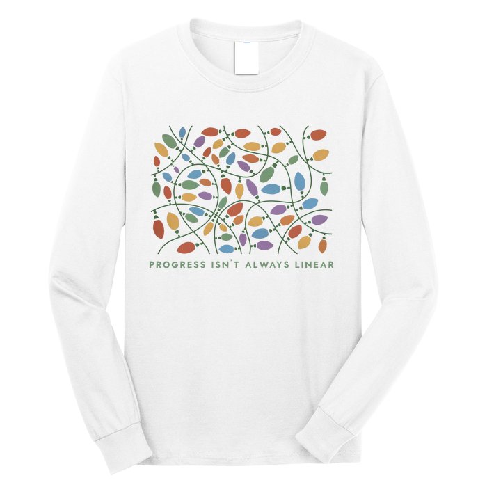 Progress IsnT Always Linear Special Education Teacher Long Sleeve Shirt