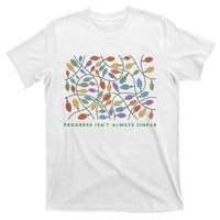 Progress IsnT Always Linear Special Education Teacher T-Shirt